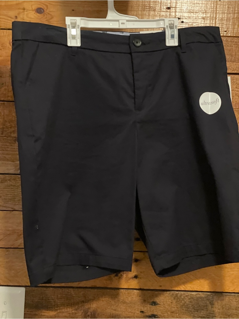 croft & barrow Women's Black Bermuda Shorts